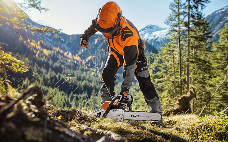 Starting Your STIHL Chainsaw